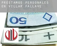 Préstamos personales en  Villar de Fallaves