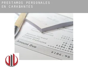 Préstamos personales en  Carabantes