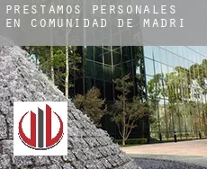 Préstamos personales en  Comunidad de Madrid