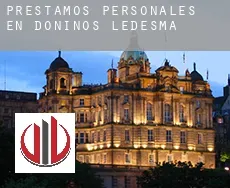 Préstamos personales en  Doñinos de Ledesma