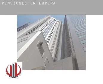 Pensiones en  Lopera