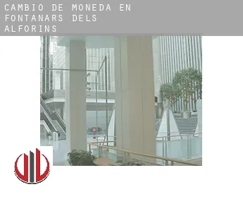 Cambio de moneda en  Fontanars dels Alforins