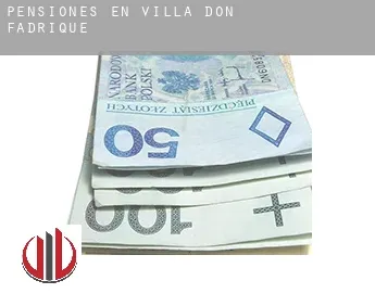 Pensiones en  Villa de Don Fadrique